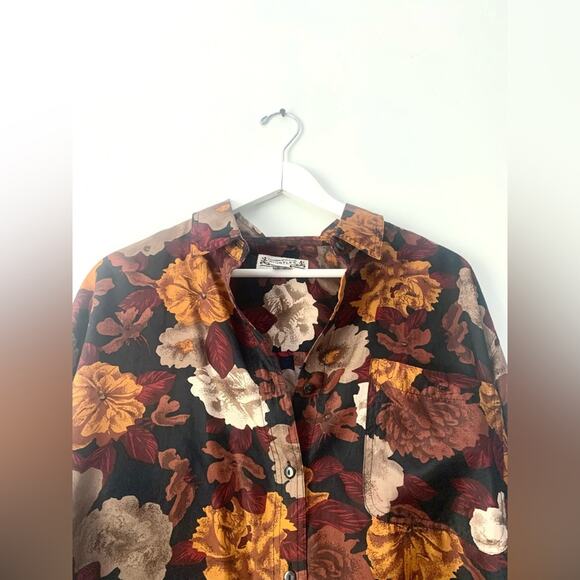 Whistles Vintage Silk Floral Button Down - Picture 5 of 9